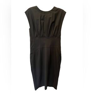 NWT Banana Republic Sleeveless Black Dress Size 10 Tall